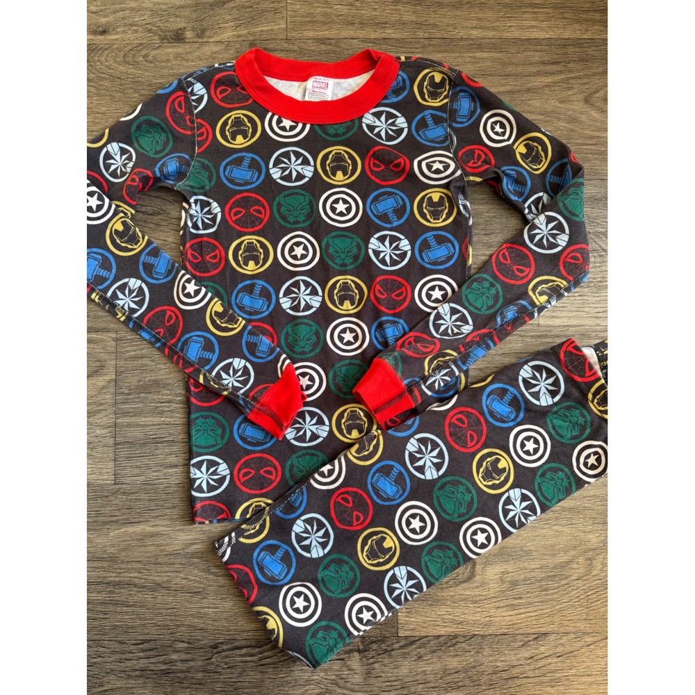 Hanna Andersson Marvel‎ Avengers Pajamas Set Size 12